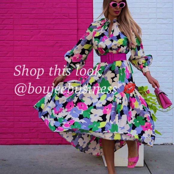 H&M Cotton Kaftan Dress - Picture 7 of 16